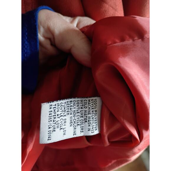 TanJay Y2K Rust Red Tailored Blzr Career Corporatecore Power Dressing Sz Large - Picture 6 of 10